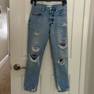 Frame Le Original Crop Straight Leg Jeans